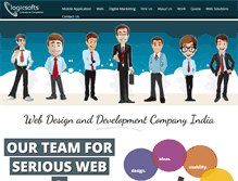 Tablet Screenshot of logicsofts.com